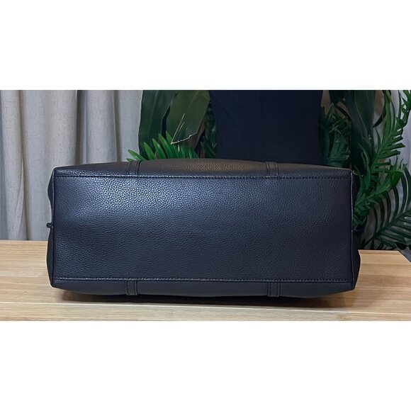 AUTHENTIC TORY BURCH BLACK PERRY SHOULDER BAG - Picture 7 of 11